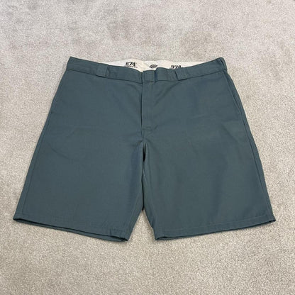 Dickies 874 chino shorts surf teal Chino style skater shorts loose summer