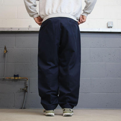 Vintage y2k skater work pants navy W37L30 Straight leg chino style skate trousers Red Kap workwear
