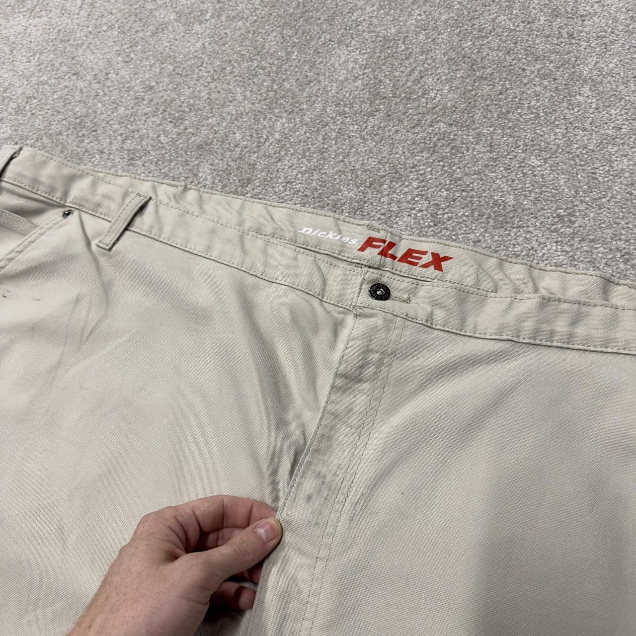 Baggy Dickies carpenter pants wide leg y2k beige Loose canvasy utility skate work trousers