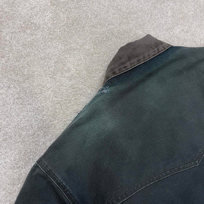 Vintage Black Carhartt Santa Fe Jacket XL
