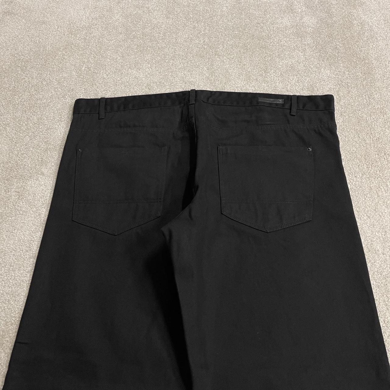 Y2K Southpole jeans straight fit black denim W46L34 Loose straight leg surf style pants