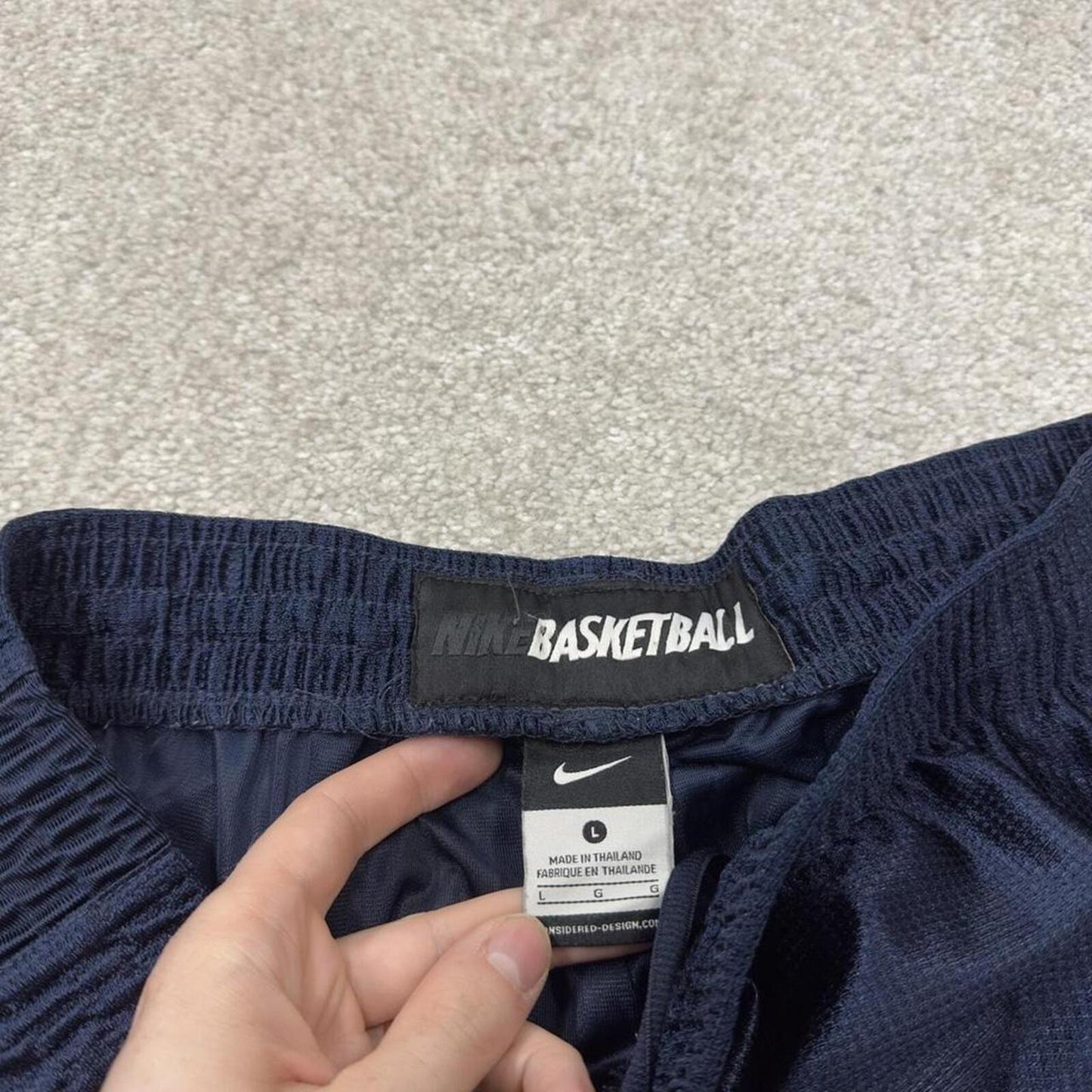 Nike Basketball sports shorts y2k navy Casual style comfy loose floaty summer gym shorts