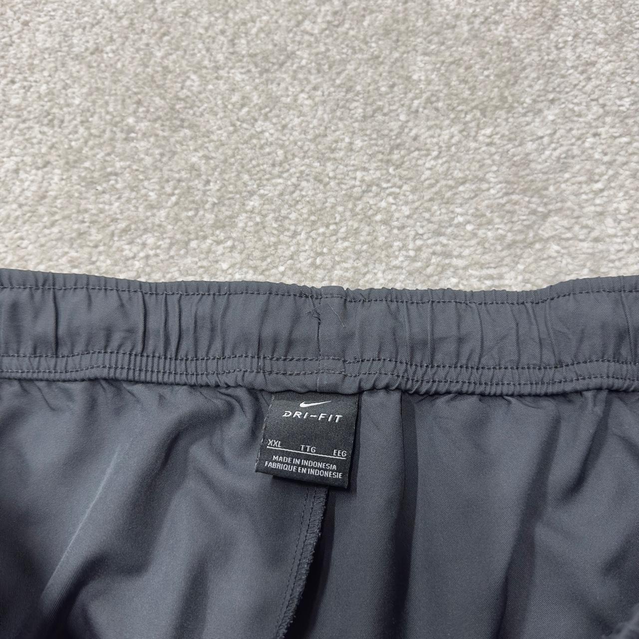 Nike tracksuit bottoms y2k loose grey XXL floaty leg swoosh logo track pants