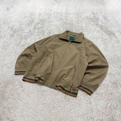 00s Billabong technical lightweight jacket L women's y2k style khaki bomber