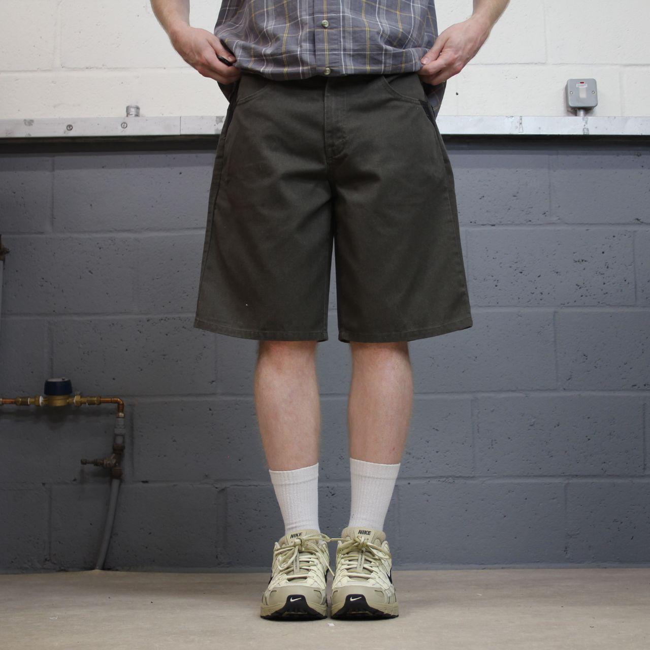 Dickies chino shorts Y2K green Twill chino skater surf style shorts