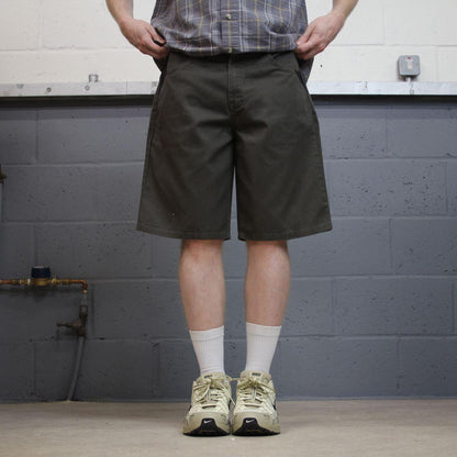 Dickies chino shorts Y2K green Twill chino skater surf style shorts