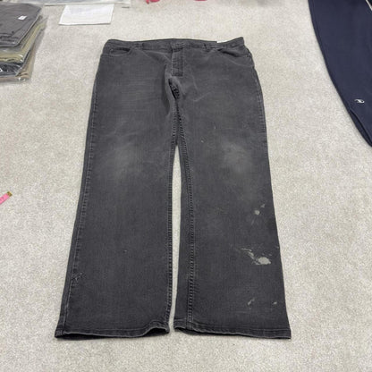 Black Dickies y2k denim jeans Skater / workwear style straight leg flex pants