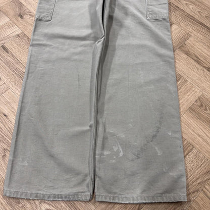 Vintage baggy Carhartt carpenter jeans y2k Loose utility workwear skate cargo trousers
