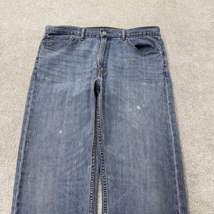 Levi’s 505 jeans Y2K blue denim Levi’s straight leg 2000s style pants red tab logo