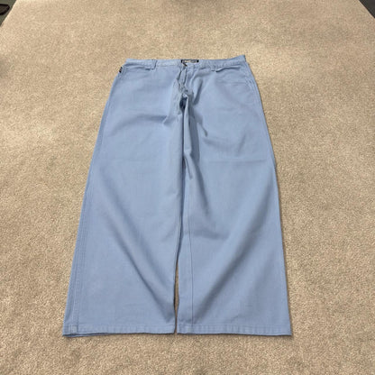 Southpole baggy jeans y2k W38L30 blue Wide leg 100% cotton thick denim skater style great oversized