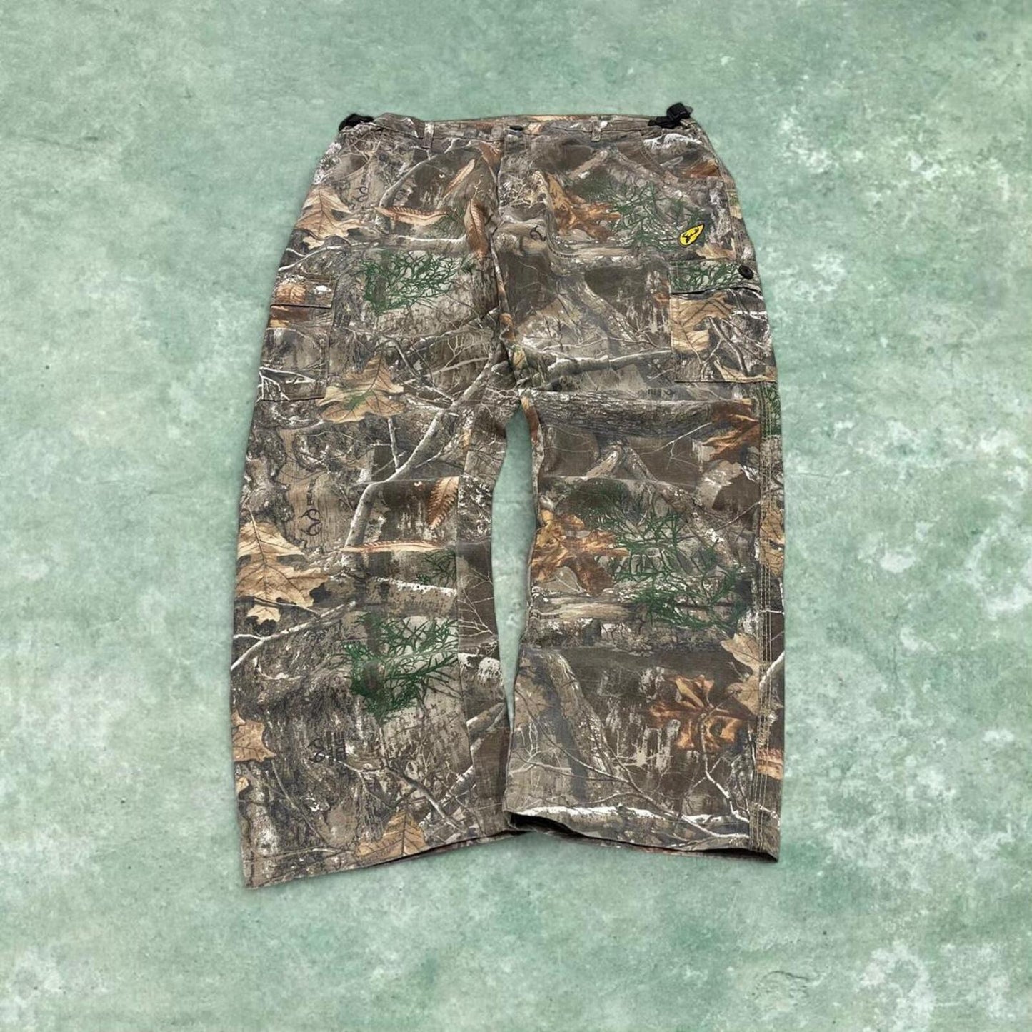 Y2k Realtree camo cargo pants XL brown Loose Shield series camouflage pants
