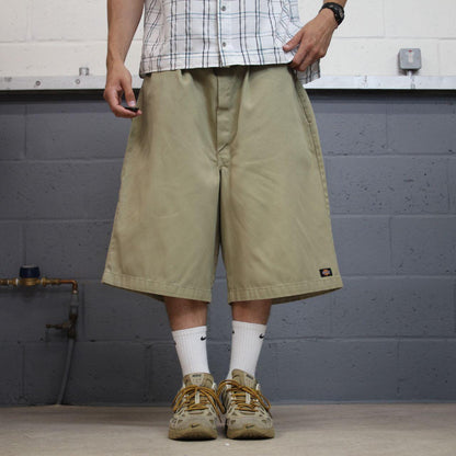 Dickies baggy chino shorts carpenter khaki Chino skater / surf shorts loose fit festival