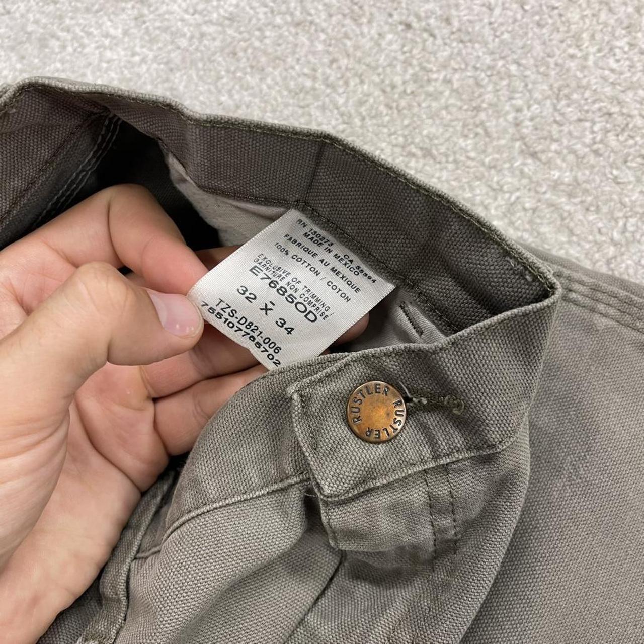 Rustler carpenter shorts khaki grey Loose skater style summer festival cargo jorts