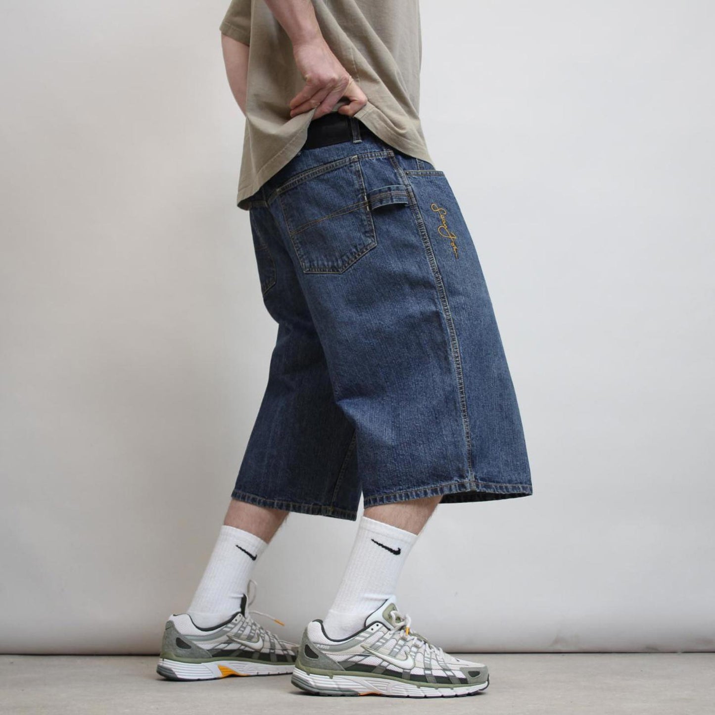 Mens baggy Sean John carpenter jorts W38