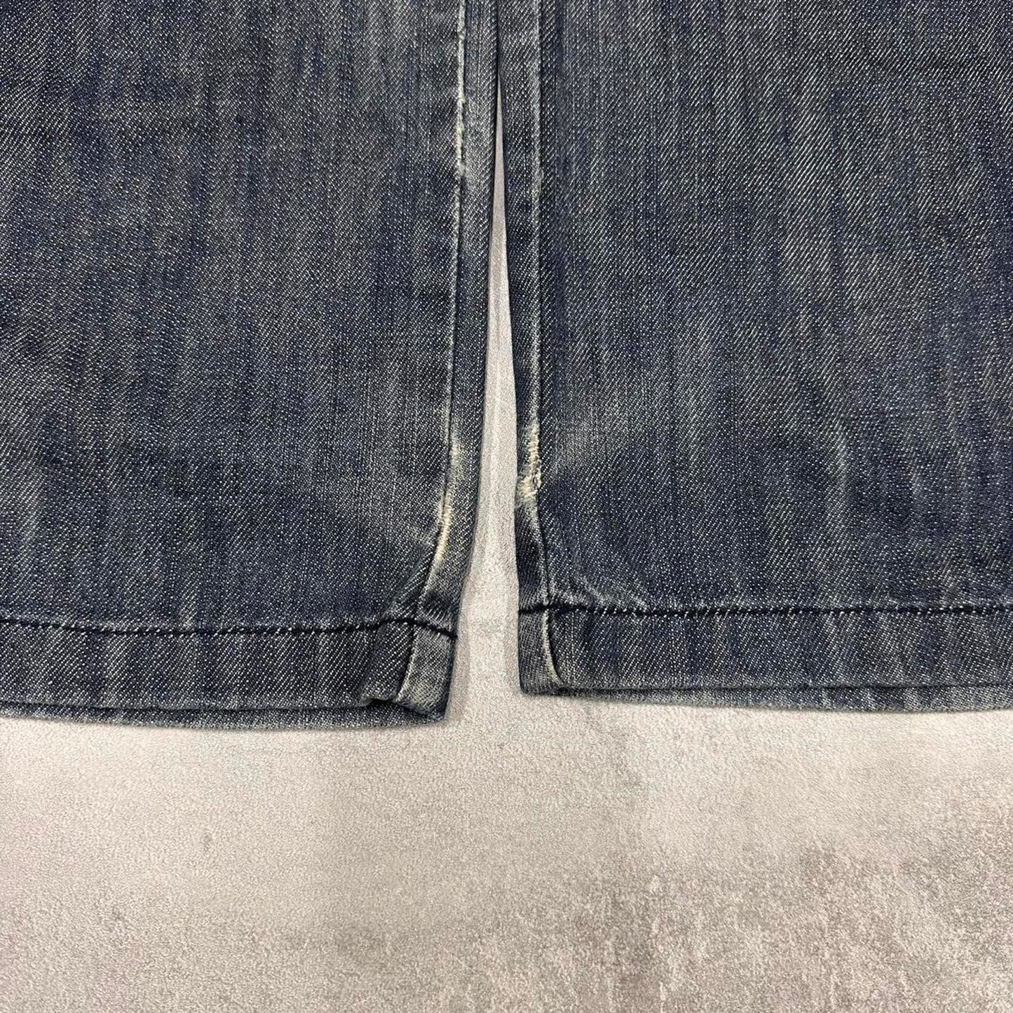 Blue Fubu jeans W30L32 denim y2k hip hop pants elasticated detail embroidered design