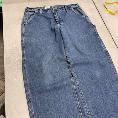 Baggy blue Carhartt carpenter jeans W36 L30