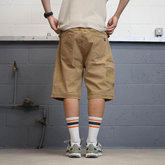 Tan Dickies carpenter jorts W42