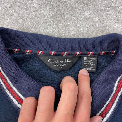Vintage Christian Dior polo sweatshirt S / M