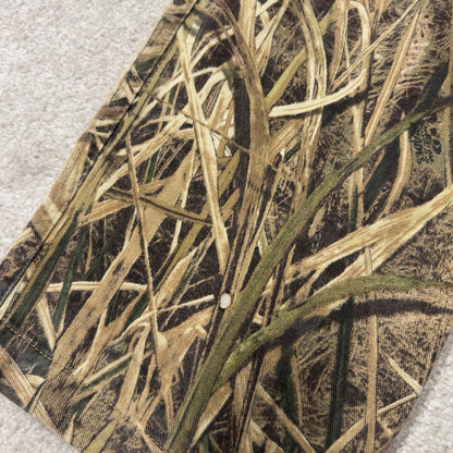 Cabelas’ Camo Realtree style cargo pants Y2K khaki Floaty leg camouflage loose hunting utility