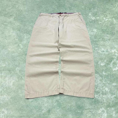 Tommy Hilfiger chino pants summer cream Loose smart casual chino trousers
