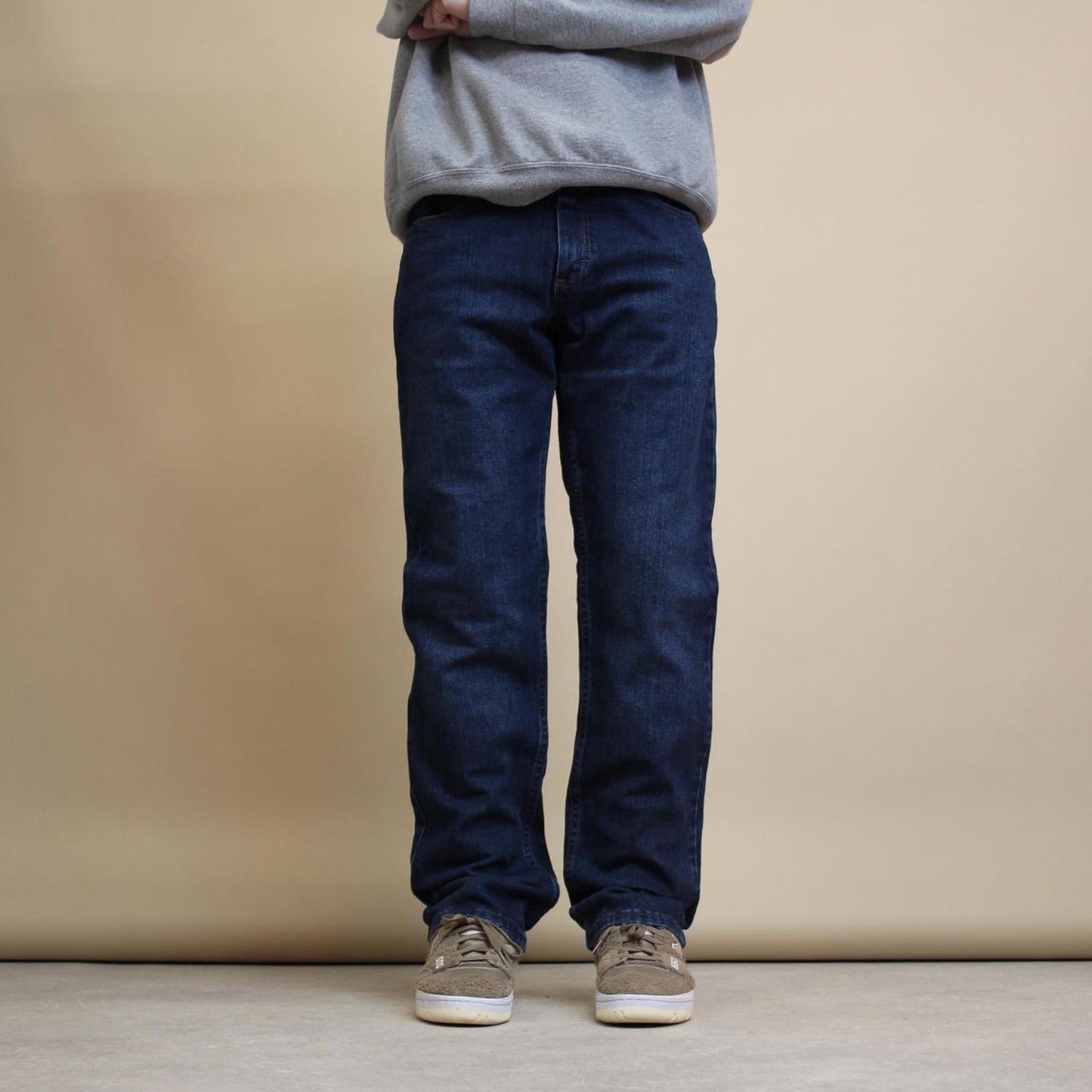 Blue Lee jeans W32L32 straight leg denim jeans waist patch