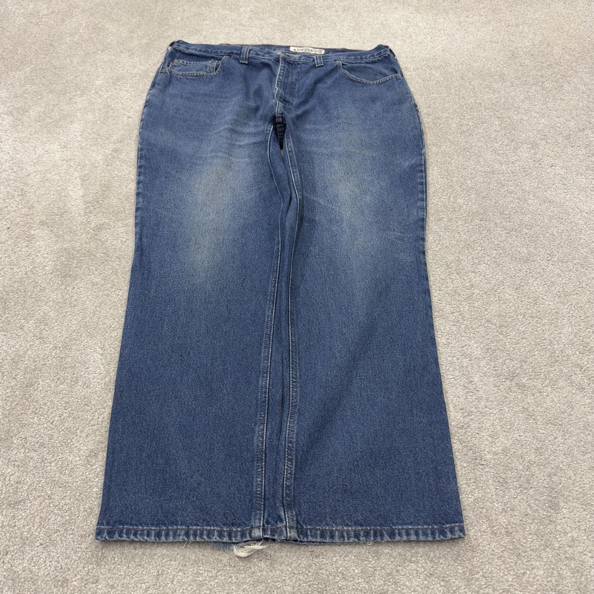 Vintage Carhartt jeans y2k relaxed blue denim skater 2000s style workwear pants