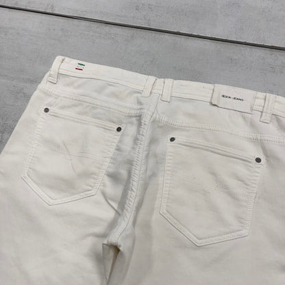 White mens Redox jorts W38