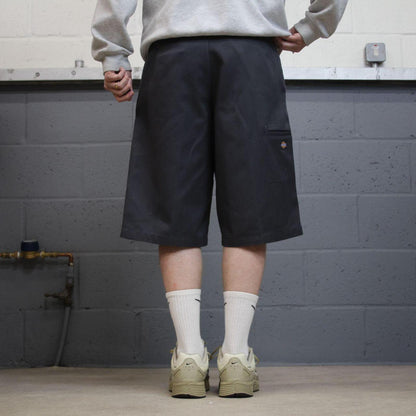 Dickies baggy carpenter shorts grey Twill chino skater style shorts wide long leg