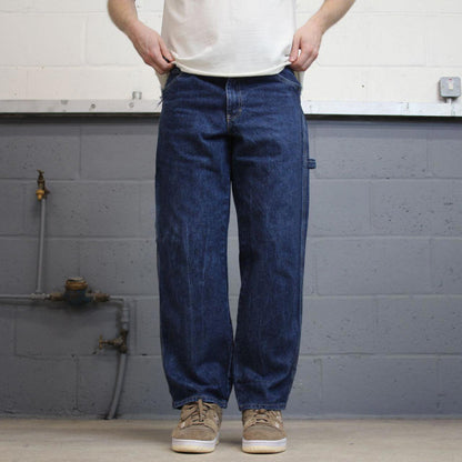 Dickies carpenter jeans W32L30 loose blue denim cargo skater style jeans