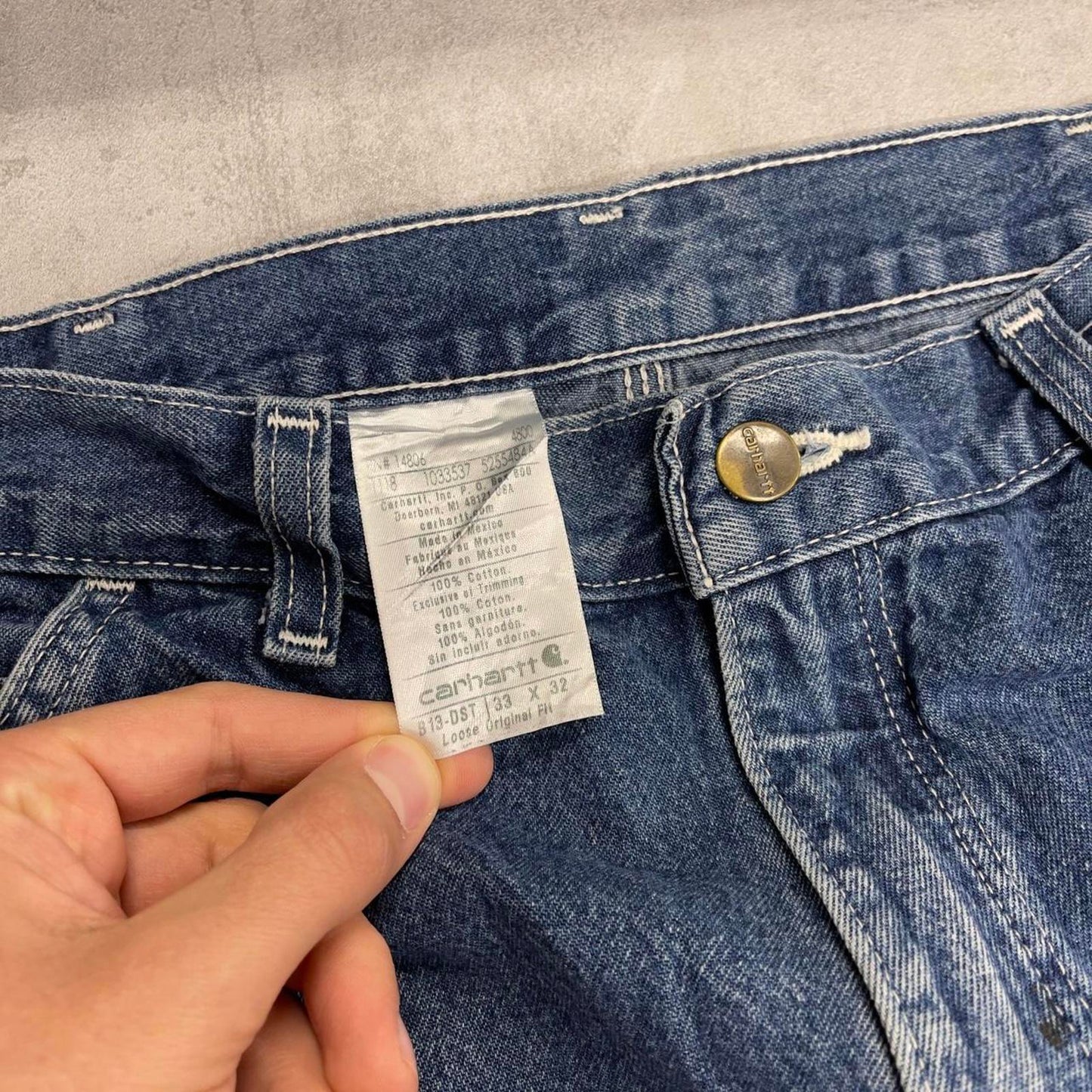 Baggy Carhartt carpenter jeans W33 L32