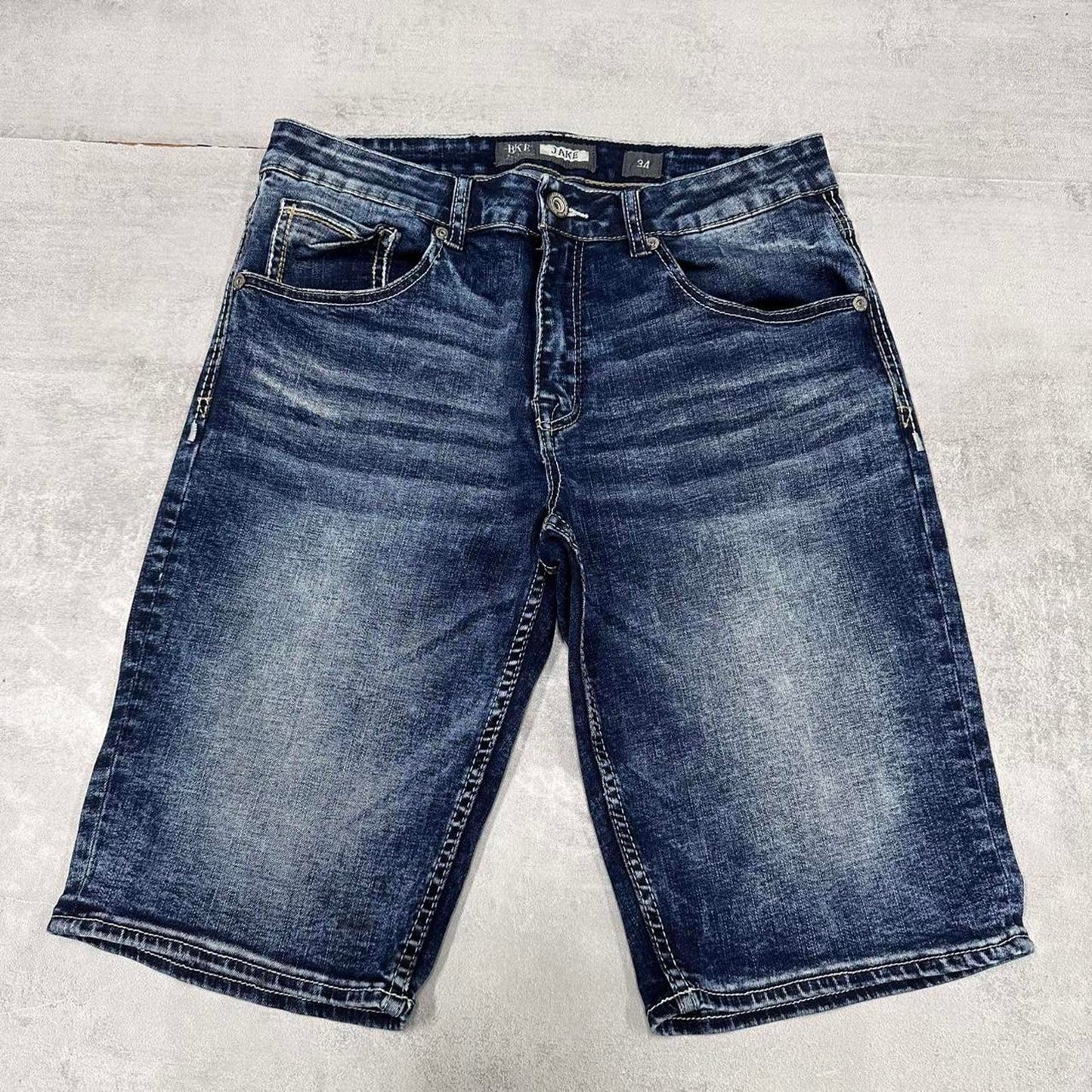 Mens BKE denim shorts W34