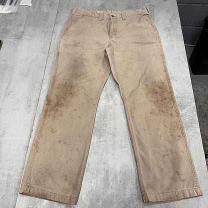 Carhartt carpenter pants W36L30 beige loose cargo skater style pants