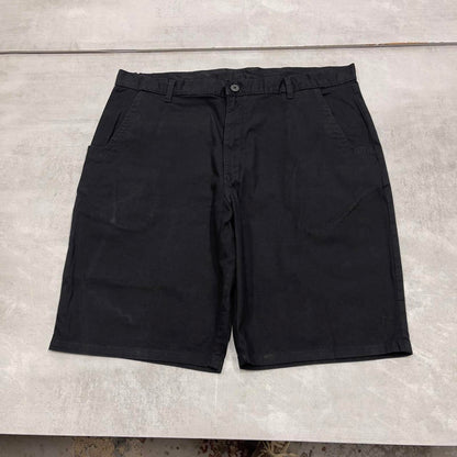 Baggy Black Dickies carpenter shorts W38