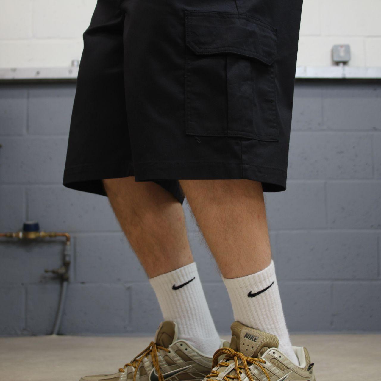 Dickies chino cargo shorts utility black Chino skater / surf shorts loose fit festival