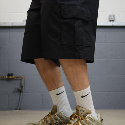 Dickies chino cargo shorts utility black Chino skater / surf shorts loose fit festival