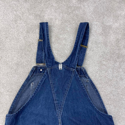 Vintage Key dungarees W38L30 blue mens denim overalls