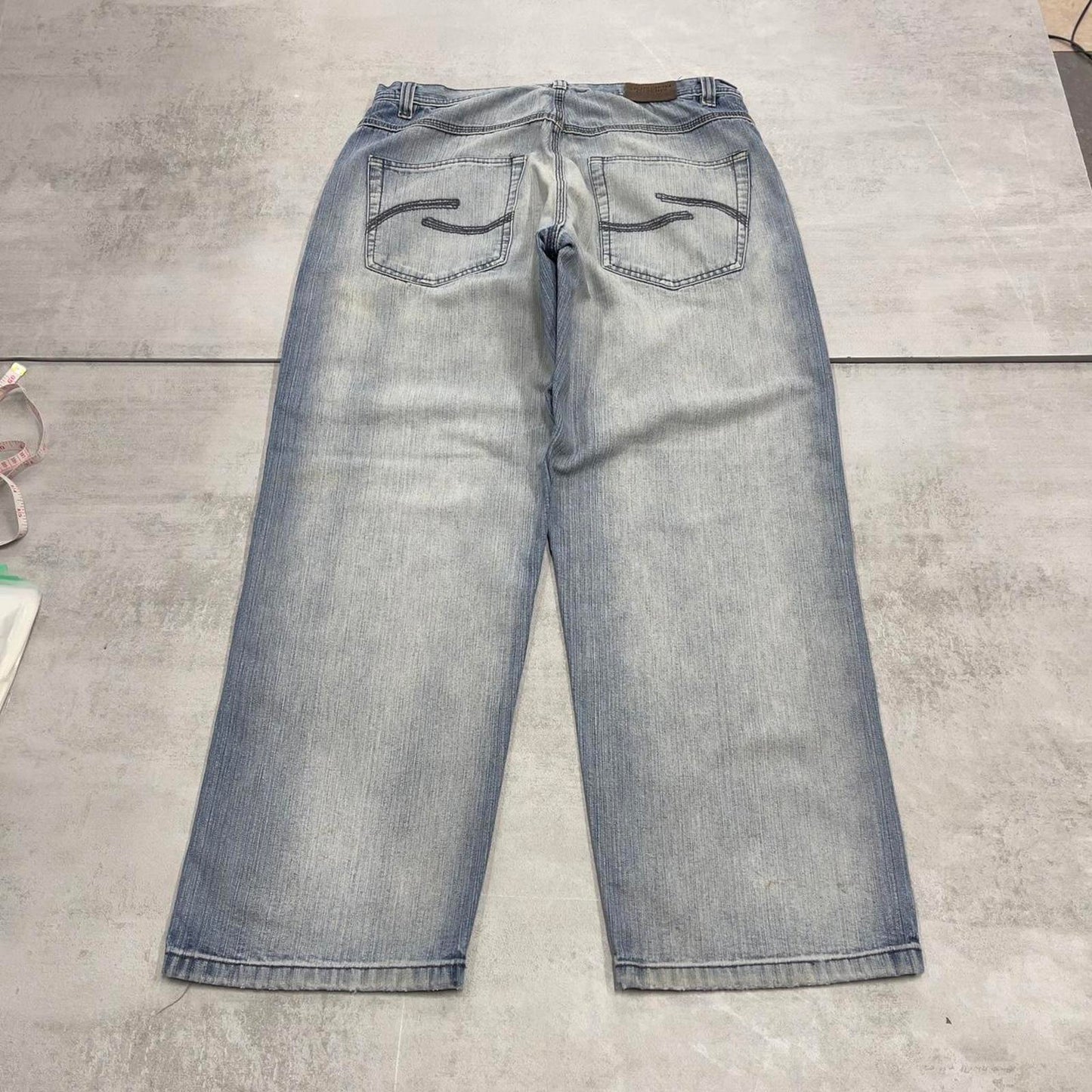 Blue baggy skate jeans W36L31