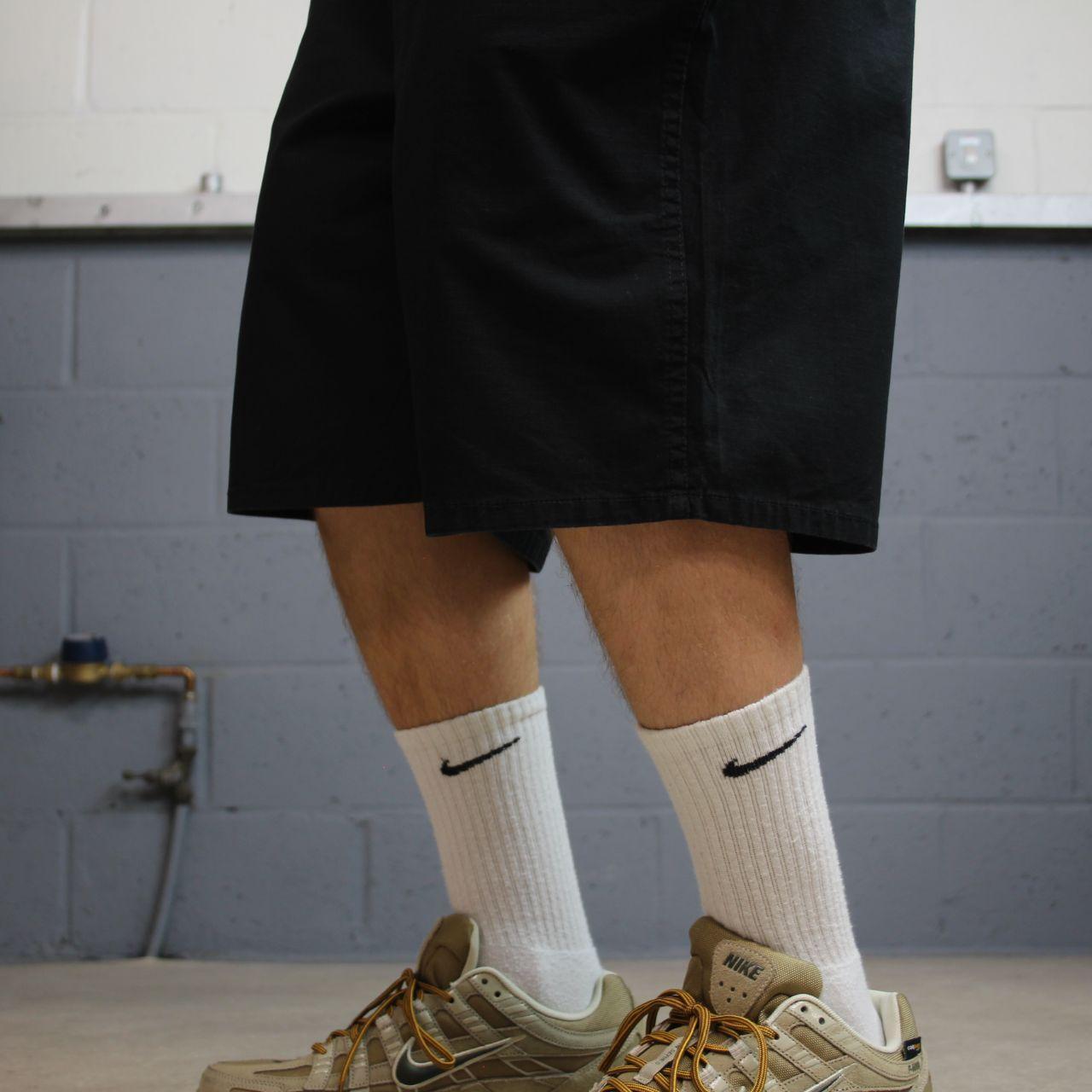 Dickies carpenter shorts Y2K black Lightweight skater style work shorts loose cargo