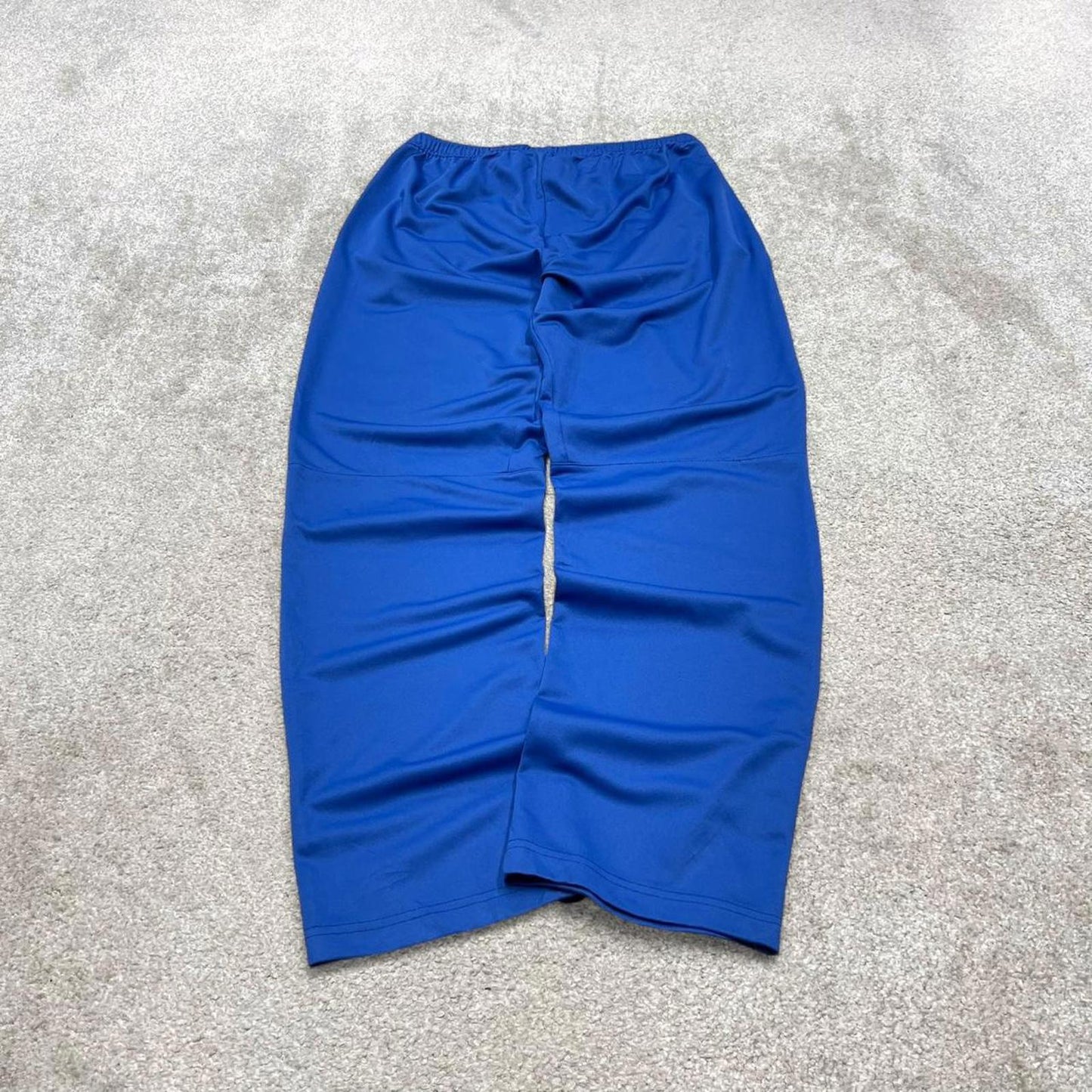 Vintage y2k Nike tracksuit bottoms blue Floaty swoosh logo running track pants