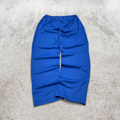 Vintage y2k Nike tracksuit bottoms blue Floaty swoosh logo running track pants