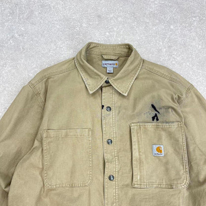 Vintage Carhartt shirt jacket L