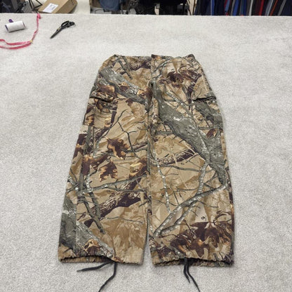 Outfitters Ridge camo cargo pants khaki Loose floaty realtree hunting camouflage trousers