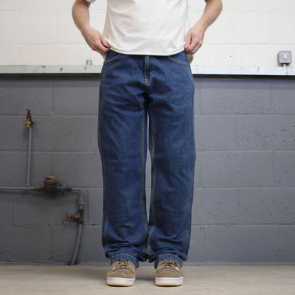 Blue Caterpillar jeans W34L34 loose denim skater style jeans