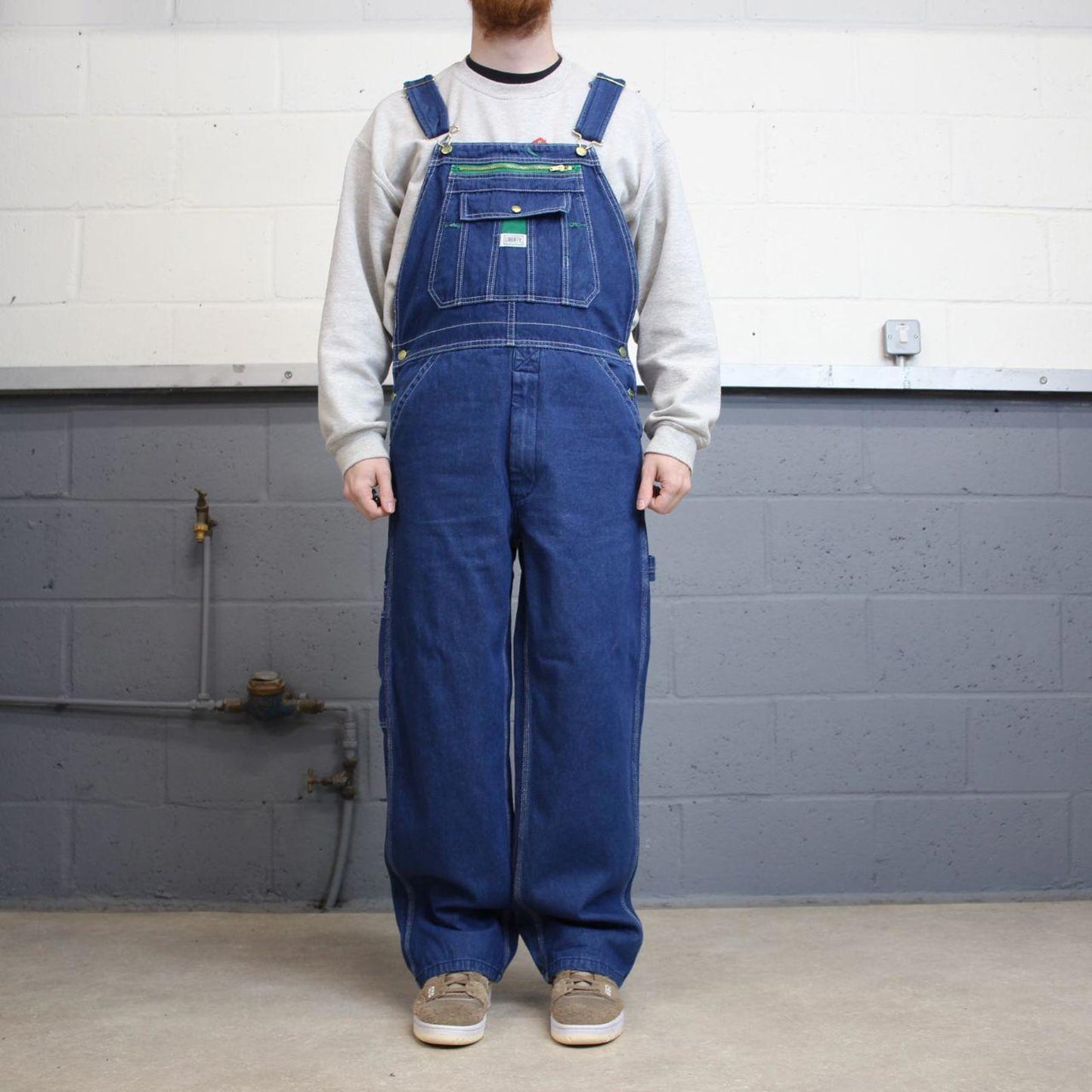 Vintage Liberty overalls W34 L30 blue mens denim carpenter dungarees