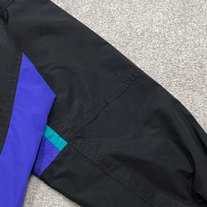 00s Columbia technical windbreaker jacket L men's black y2k style autumn