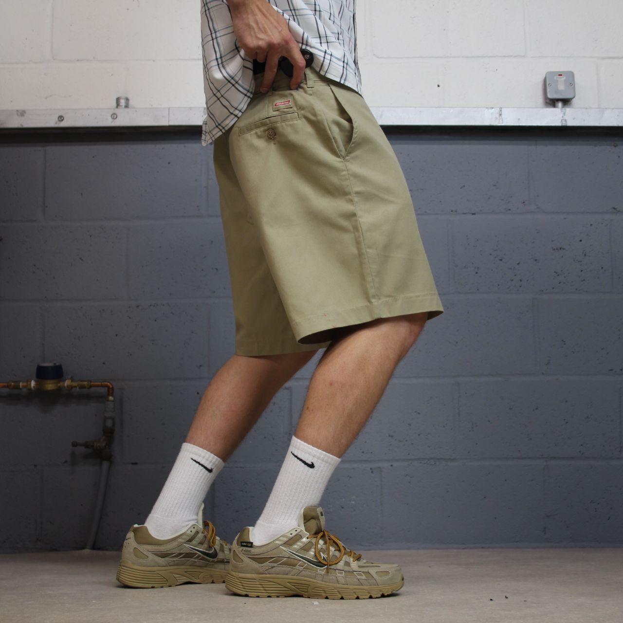 Dickies chino shorts y2k summer khaki Chino style skater shorts loose leg festival