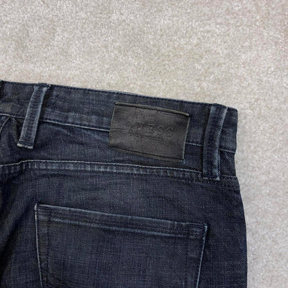 Blue Guess jeans size W33L32 y2k 90s style denim pants slim tapered
