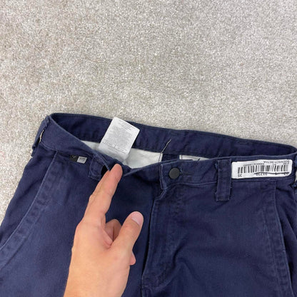 Carhartt FR pants W28 L32 loose navy 90s style skater pants