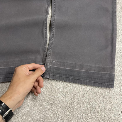 Carhartt carpenter jeans y2k grey Straight relaxed fit canvasy skater cargo work pants