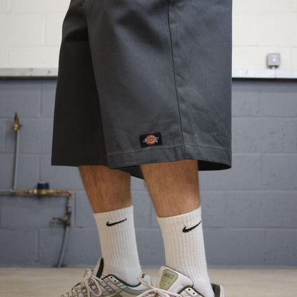 Y2K Dickies baggy cargo shorts skater style grey W40 Loose chino style shorts